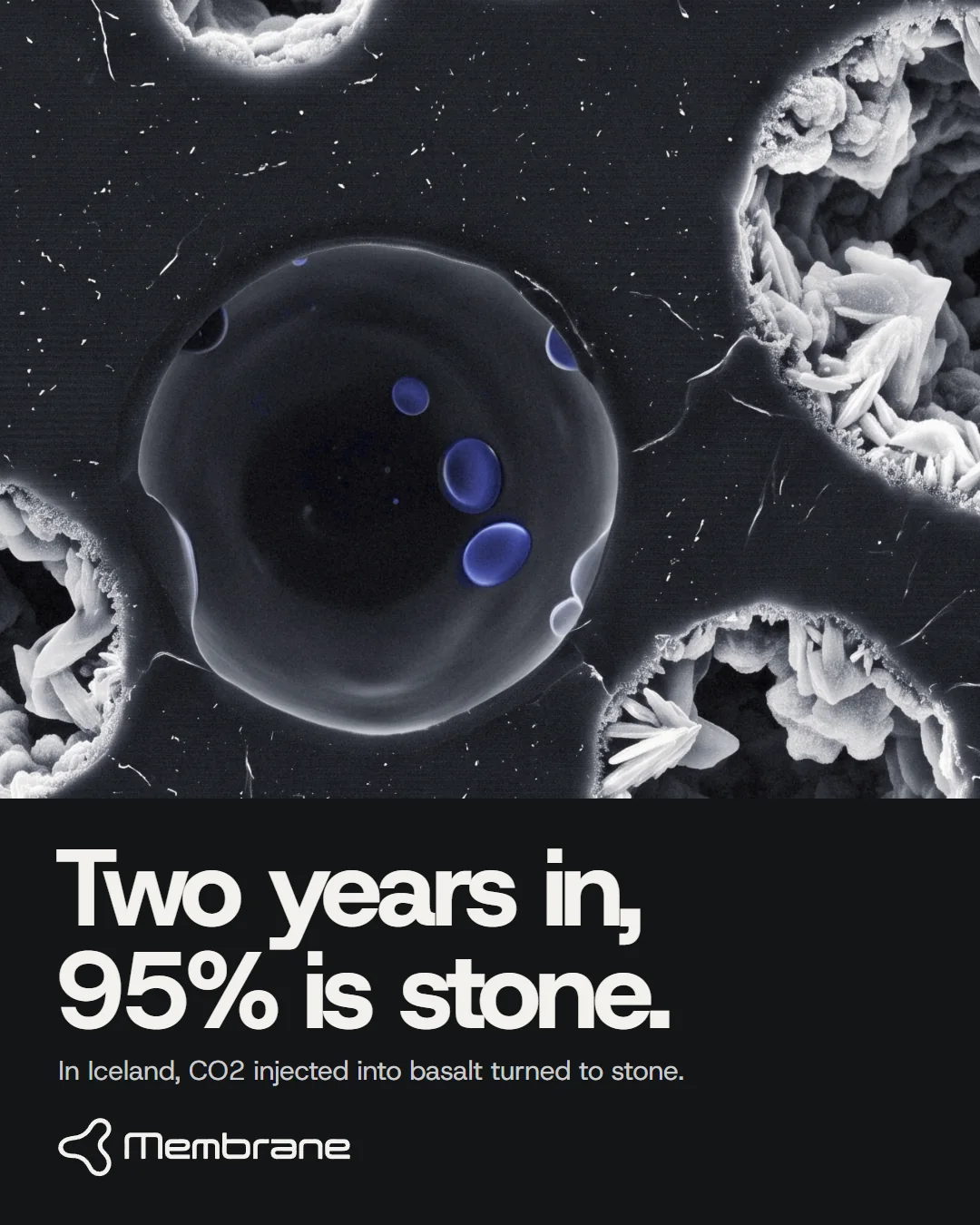 Poster: two years in, 95% is stone